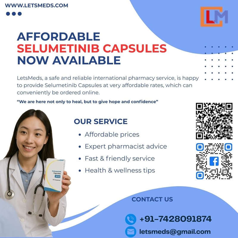 Affordable Selumetinib Capsules Now Available – Buy Online with LetsMeds รูปที่ 1