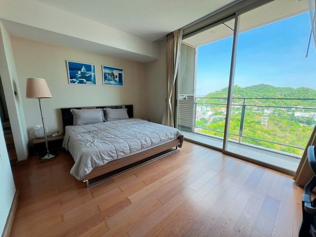 ให้เช่าคอนโดวิวเขา ชั้นสูง เดินทางสดวก ในมารีน่า เบย์ฟร้อน ศรีราชา TP-C1265 รูปที่ 1