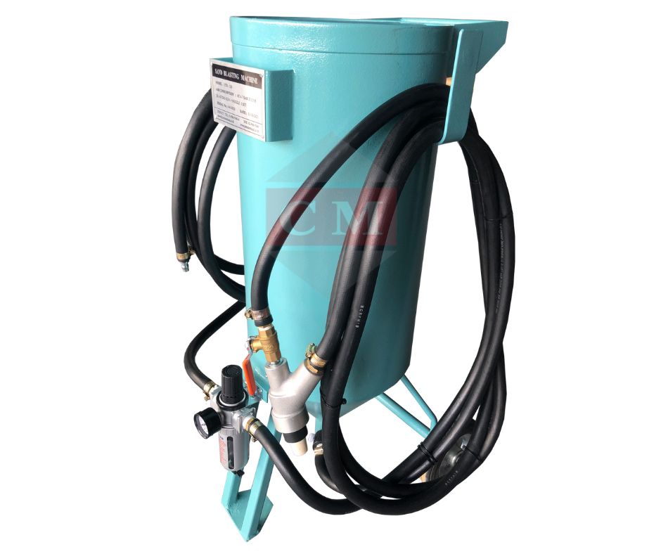   ถังพ่นทรายกลางแจ้ง ระบบ Suction / ทรายพ่นทุกชนิด รูปที่ 1