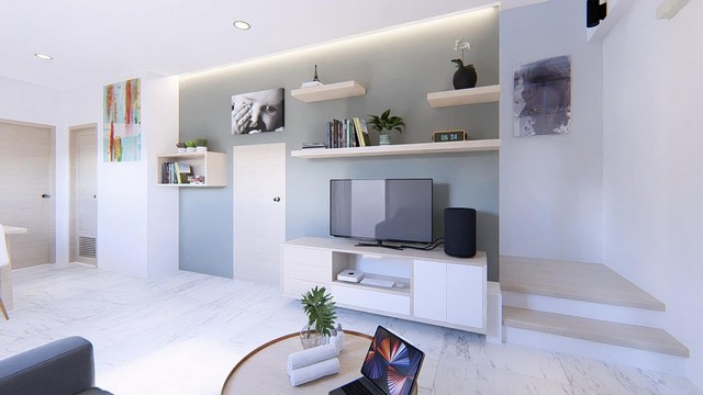 For Sales : Wichit, Semi-detached house, 3 bedroom 3 bathroom รูปที่ 1