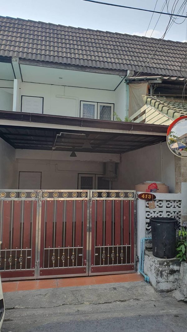 ขายถูกทาวน์เฮ้าส์ 2ชั้น 16 ตร.ว. หมู่บ้านอัมรินทร์นิเวศน์ สายไหม79 ใกล้โรงพยาบาลสายไหม โทร 0935966369 รูปที่ 1