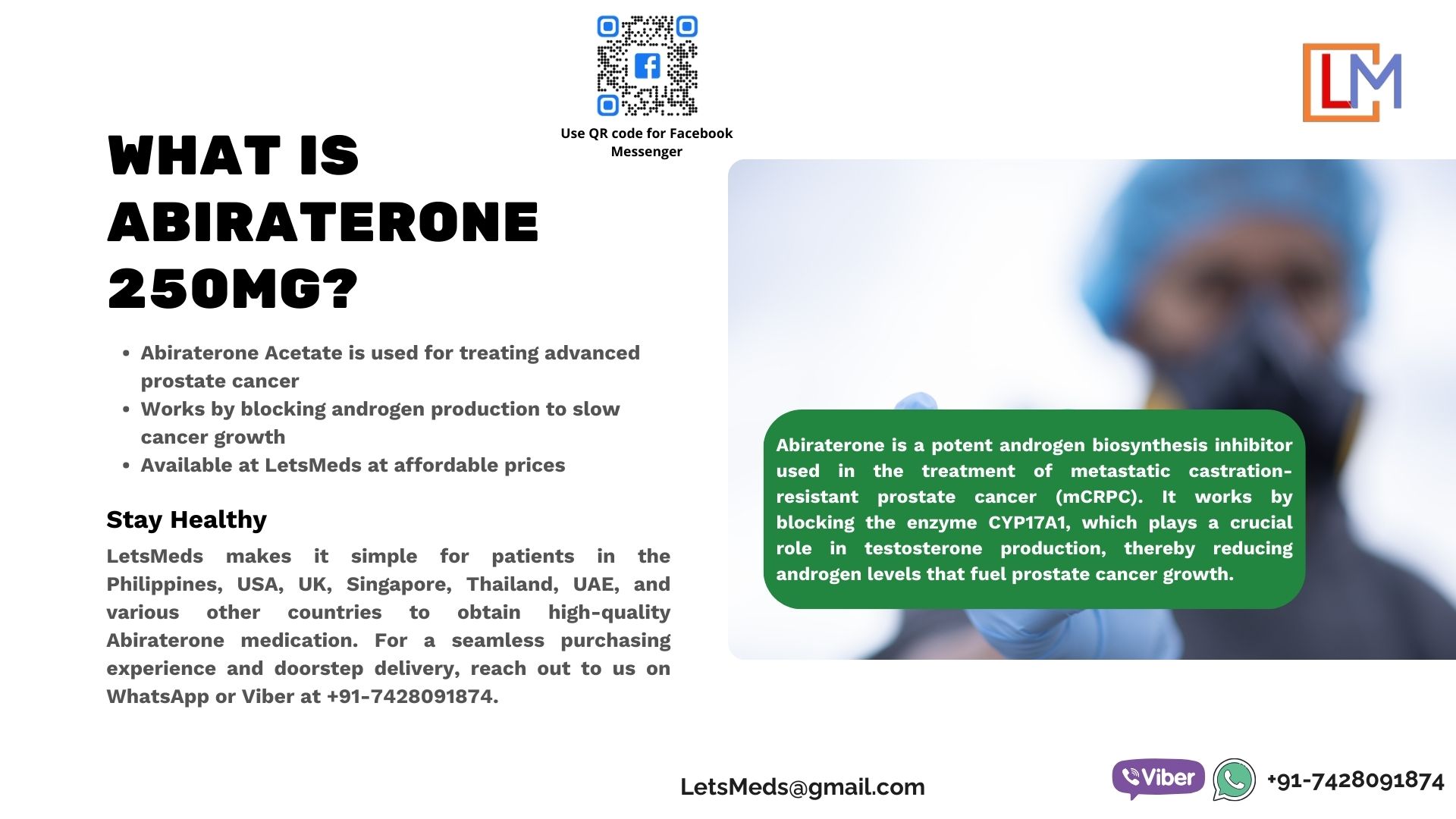 Buy Generic Abiraterone Tablet Cost Quezon City Philippines รูปที่ 1