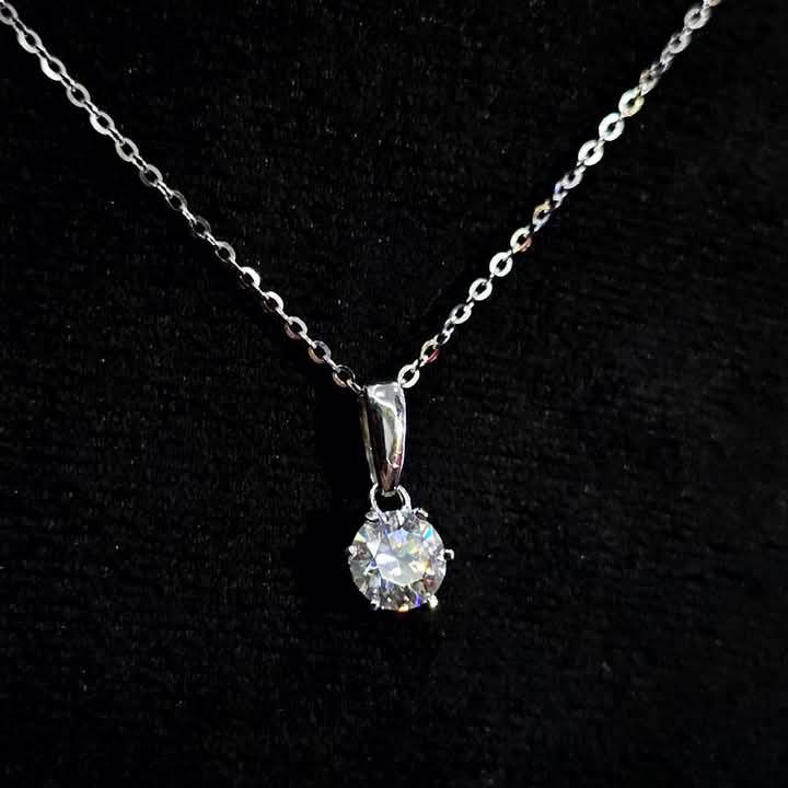 สร้อยคอเพชรแท้ และจี้เพชรแท้พร้อมสร้อย -ปุอามี่ Diamond Lap Rama2 (083-2469526) รูปที่ 1