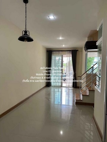 ขายทาวน์โฮม 2 ชั้น (ห้องมุม) ในหมู่บ้านหรู ใกล้ถนนกัลปพฤกษ์ 16.7 ตร.ว. 3 น 2 น้ำ ราคา 3.90 ล้านบาท  รูปที่ 1