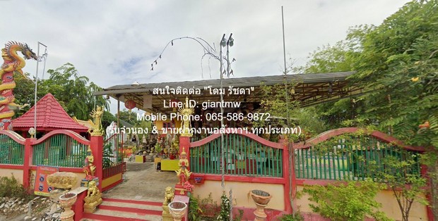 SALE ขาย ที่ดิน ขายที่ดินถมแล้ว 11-1-65.7 ไร่ ติดถนนเพชรเกษม (หมายเลข 4) ปราณบุรี จ.ประจวบคีรีขันธ์  11 RAI 1 Ngan 66 SQ.WA 35000000 BAHT ไม่ไกลจาก พุทธสถานธรรมพระมหาโพธิสัตว์พระแม่กวนอิม เข้าออกได้หลายทาง รูปที่ 1