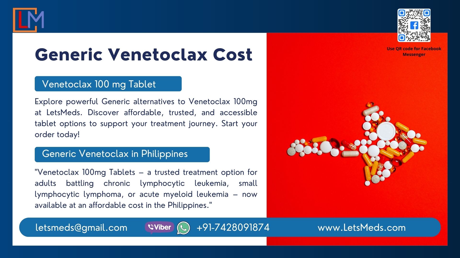 Generic Venetoclax 100 mg Tablet Cost Online Quezon City Philippines รูปที่ 1