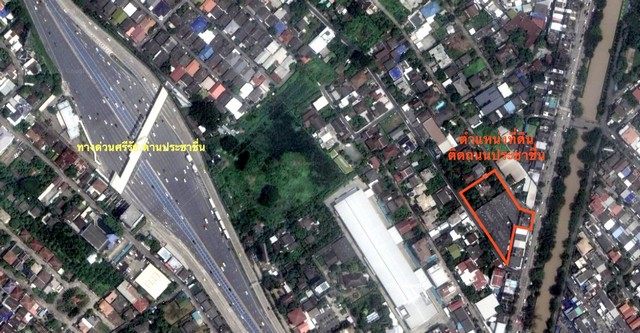 ขายที่ดิน พื้นที่ 525.70 ตร.ว. ติดถนนประชาชื่น ปากซอยประชาชื่น 34 รูปที่ 1