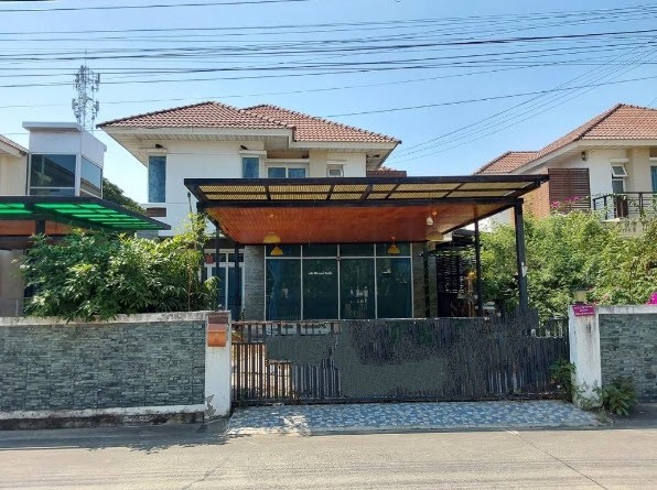 ขายบ้านเดี่ยวมือสอง อำเภอเมืองปทุมธานี จังหวัดปทุมธานี โครงการ พฤกษ์พิมานการ์เด้นราชพฤกษ์วงแหวน รูปที่ 1