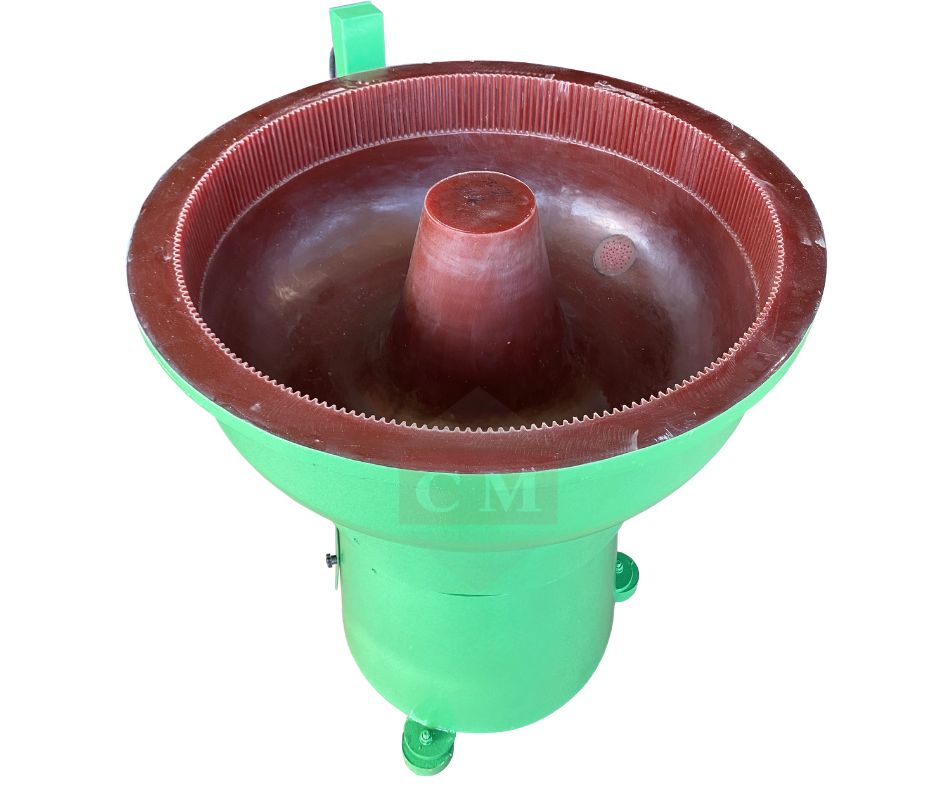   เครื่องขัดผิวโลหะแบบเขย่า (ไม่มีสะพานแยกชิ้นงาน) / Vibratory Finishing Machine รูปที่ 1