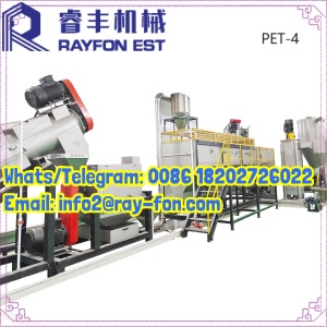 PET Plastic Bottle Recycling Machine/waste Plastic Recycling Line +86 18202726022 รูปที่ 1
