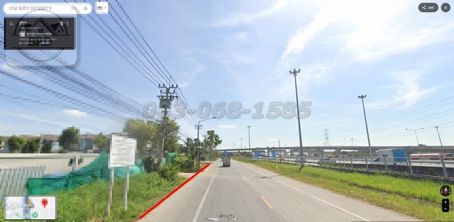 ขายที่ดินติดถนนคู่ขนานมอเตอร์เวย์  เนื้อที่ 9-0-42 ไร่ ไร่ ขายไร่ละ 22 ล้านบาท สะพานสูง กรุงเทพฯ รูปที่ 1