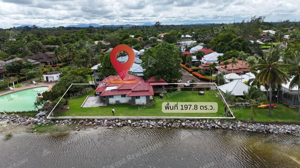 ขายบ้านเดี่ยวติดทะเล แกลง ระยอง เงียบสงบ บรรยากาศสุดฟิน พื้นที่ 197.8 ตร.ว. รูปที่ 1