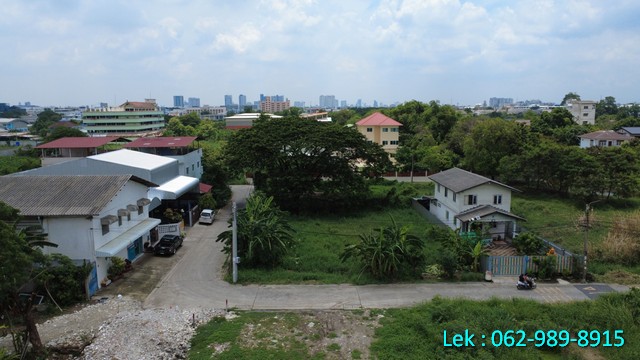 ขายที่ดิน สุขุมวิท77  ประเวศ ซอย อ่อนนุช 66  เนื้อที่180 ตรว. แปลงมุม รูปแปลงสวย รูปที่ 1