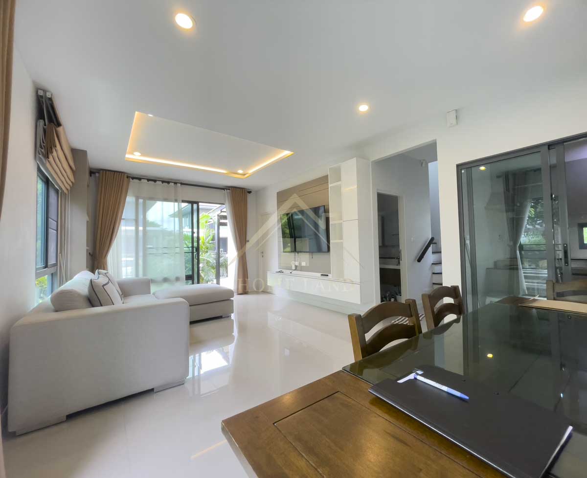 บ้านเดี่ยว 2 ชั้น โครงการ สราญสิริ ชัยพฤกษ์ - แจ้งวัฒนะ หลังมุม รูปที่ 1