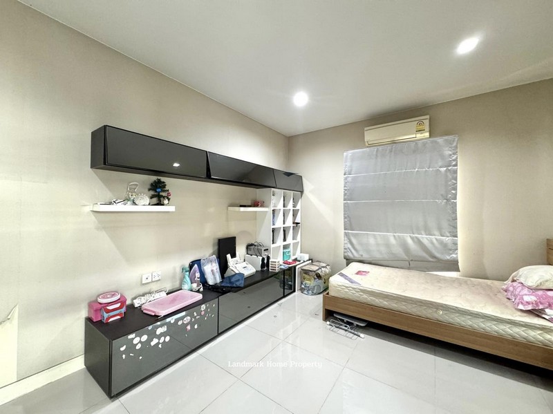LM25-0016 ขายบ้านเดี่ยว 2 ชั้น มบ.เศรษฐสิริ แจ้งวัฒนะ ประชาชื่น บ้านทิศเหนือ เนื้อที่ 65.6 ตรว 4นอน 3น้ำ รูปที่ 1
