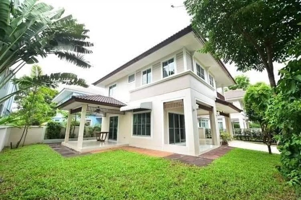 ขายบ้านเดี่ยว 2ชั้นเนื้อที่ 64.5 ตร.ว พื้นที่ใช้สอย 172ตร.ม 4ห้องนอน 3ห้องน้ำ เฟอร์นิเจอร์ ถนน ติวานนท์-ราชพฤกษ์ ราคาเช่า 29,000 บ/ด รูปที่ 1
