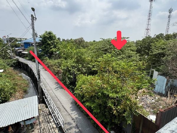 ขายที่ดินติดถนนบางนา ตราด กม. 32 2แปลง ขนาด 1 ไร่ 2งาน 49 ตรว. ตั้งอยู่ฝั่งขาเข้า ถนนบางนา  รูปที่ 1
