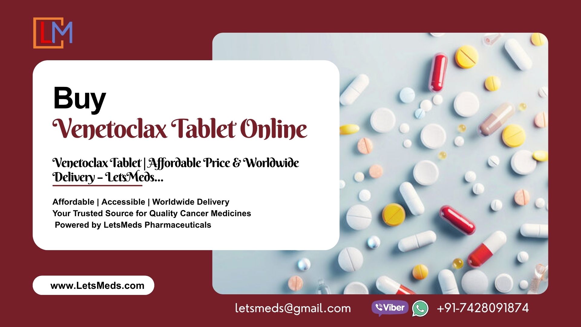 Purchase Venetoclax Tablet Online Cost Philippines รูปที่ 1