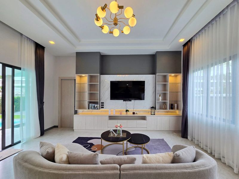 Nordic Pool Villa Pattaya พูลวิลล่าสร้างใหม่ใกล้อ่างมาบประชัน เพียง 600เมตร รูปที่ 1