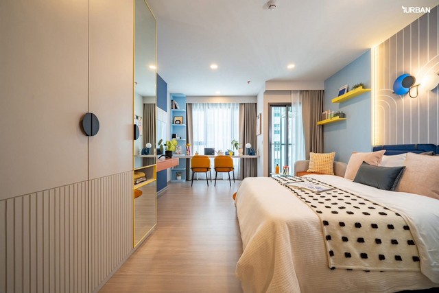 [ขาย] คอนโด Aspire Sukhumvit-Rama 4 โครงการ A | Fully Fitted | 26.5 ตร.ม. | 1 นอน 1 น้ำ | ห้องริม วิวสระ | ราคาพิเศษ รูปที่ 1