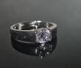 แหวนเพชรแท้ ดีไซน์ทันสมัย ราคาสบายกระเป๋า - ปุอามี่ Diamond Lap Rama2 (083-2469526)