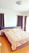 ให้เช่าบ้านเดี่ยว 2 ชั้น 3นอน ม.กรุงเทพ BRT ม.ธรรมศาสตร์ รังสิต  54ตร.วา.224ตร.ม. ม.ธรรมศาสตร์ รังสิต 4.4กม. 4แอร์ วัดพระธรรมกาย 3.1 กม. 