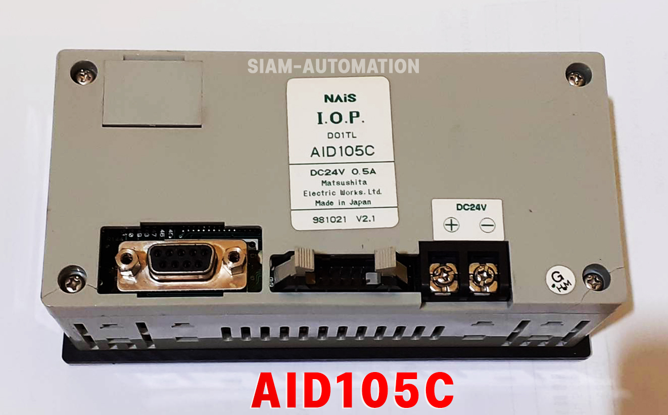 Matsushita NAIS I.O.P. D01TL AID105C USED 90% สภาพดีมาก รูปที่ 1