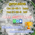 Procaine base cas 59-46-1 Procaine hcl cas 51-05-8 china factory direct sale