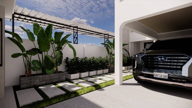 For Sales : Wichit, 2-Story Town House, 3 Bedrooms 2 Bathrooms รูปที่ 1