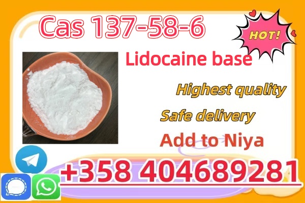 CAS137-58-6 Lidocaine C14H22N2O safe fast delivery   รูปที่ 1
