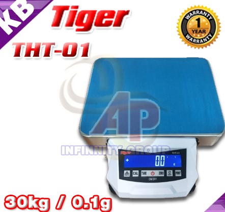 เครื่องชั่งดิจิตอลทศนิยม 1 ตำแหน่ง เครื่องชั่งละเอียดสูง 30kg ความละเอียด 0.1g ยี่ห้อ TIGER รุ่น THT-01 รูปที่ 1