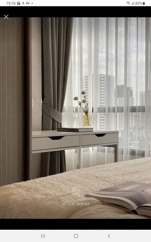 RR018 Maru Ekkamai2 ห้อง 35 ตรม. 1ห้องนอน 1ห้องน้ำ เฟอร์นิเจอร์ครบครัน รูปที่ 1