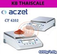 เครื่องชั่งละเอียดสูง Precision balance   ยี่ห้อ ACZET รุ่น CY6202 พิกัด 6200g ละเอียด 0.01g จานชั่งเหลี่ยม ขนาด 198*205mm.