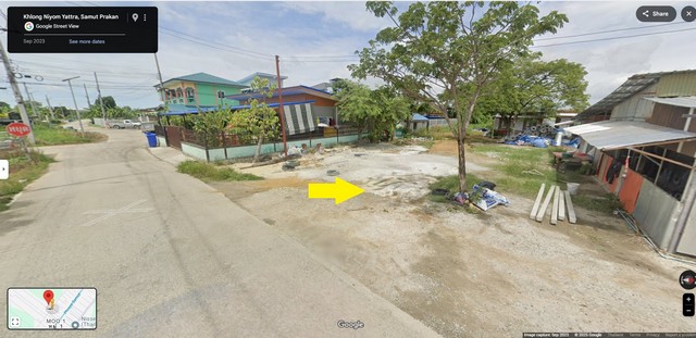 ขาย ที่ดิน 12 ไร่ ผังสีม่วง บางบ่อ สมุทรปราการ ใกล้นิคมเวลโกรล และนิคมใหม่ อารยะ ย่านบางบ่อ เหมาะทำโกดัง หรือ หอพัก หน้ากว้าง 40 เมตร รูปที่ 1