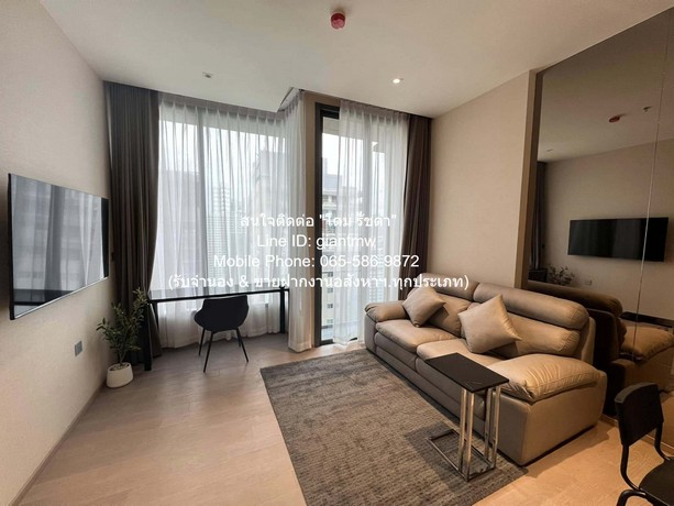 CONDOMINIUM ดิ เอส อโศก 46ตารางเมตร 1 ห้องนอน 1 ห้องน้ำ 42000 บาท. ไม่ไกลจาก MRT สุขุมวิท / BTS อโศก เ ยี่ ย ม! กรุงเทพ รูปที่ 1
