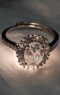 แหวนเพชรแท้ ดีไซน์ทันสมัย ราคาสบายกระเป๋า - ปุอามี่ Diamond Lap Rama2 (083-2469526)