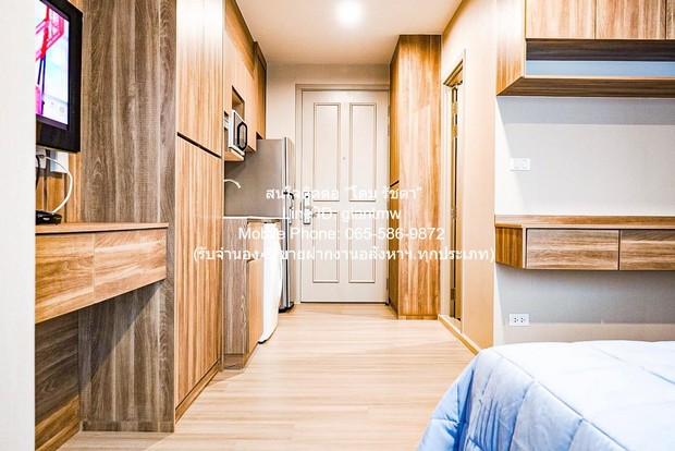 คอนโดฯ The Parkland Charan - Pinklao เดอะ พาร์คแลนด์ จรัญ - ปิ่นเกล้า   11000 THAI BAHT 1ห้องนอน1น้ำ 24 SQ.M. โครต-ถูก เป็นคอนโดพร้อมอยู่ มีการตกแต่งภายในเพิ่มเติมได้แบบเรียบหรู และมีทำเลสวยสามารถมองเห็นวิวเมือง พร้อมพื้นที่ส่วนกลาง และสิ่งอำนวยความส รูปที่ 1