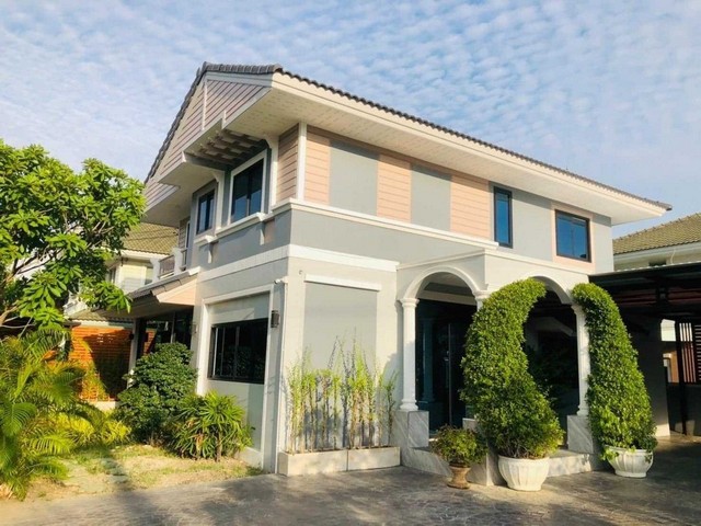 ขายบ้านเดี่ยวพฤกษ์ลดาพุทธสาคร 2 ชั้นตกแต่งพร้อมอยู่สิ่งอำนวยความสะดวกภายในบ้านและภายในหมู่บ้าน รูปที่ 1