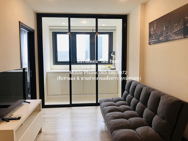 CONDOMINIUM XT Huaikhwang ขนาดเท่ากับ 35 SQUARE METER 1ห้องนอน1BR ไม่ไกลจาก MRT ห้วยขวาง บรรยากาศร่มรื่น กรุงเทพ รูปที่ 1