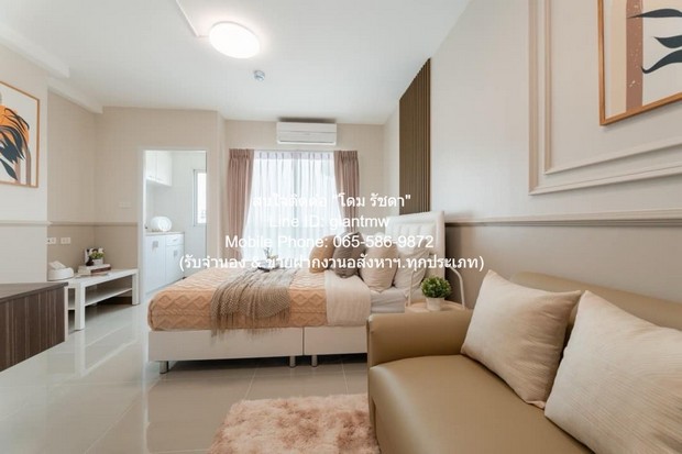 SALE ขาย Condo เดอะพรีเว่ รัชดาภิเษก 30 1670000 BAHT  ขนาด = 23 ตรม ไม่ไกลจาก รถไฟฟ้าสายสีน้ำเงิน และสายสีเหลือง ทรัพย์ดี ๆ รูปที่ 1