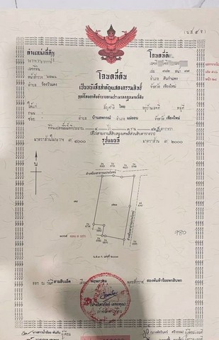 ที่ดินแปลงใหญ่ ราคาดี วิวโล่งโปร่ง เป็นธรรมชาติ ร้องวัวแดง สันกำแพง  รูปที่ 1