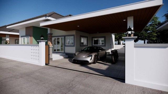 ขายบ้านใหม่สไตล์โมเดิร์นโครงการอลินรดา อำเภอเมือง จังหวัดลำปาง รูปที่ 1