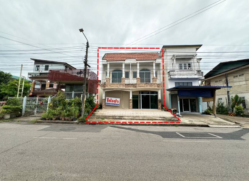 ให้เช่าอาคารพาณิชย์ 2 ชั้น ติดถนนหลัก ใจกลางเมืองหนองคาย เหมาะสำหรับอยู่อาศัยหรือทำธุรกิจ รูปที่ 1