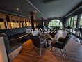 ขายกิจการร้านอาหาร ซอยสุขุมวิท47 พร้อมเฟอร์นิเจอร์ครบครัน ตกแต่งโทนสีดำ ขาว น้ำตาล พื้นที่ใช้สอยรวมทั้งหมด 900 ตารางเมตร