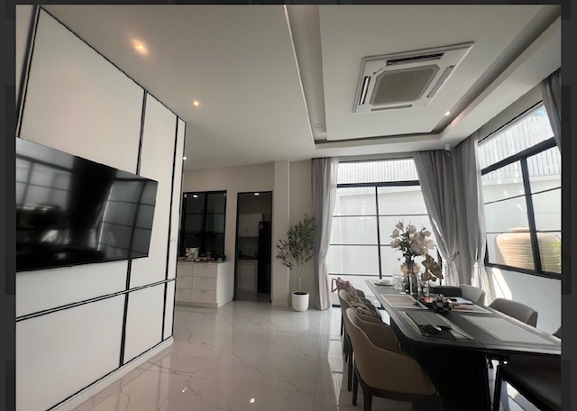 BH3629 ให้เช่าบ้านเดี่ยว 3 ชั้น โครงการ The Master เอกมัย–สุคนธสวัสดิ์ ทำเลหรู ใกล้เลียบทางด่วนรามอินทรา – ลาดพร้าว พร้อมอยู่  รูปที่ 1