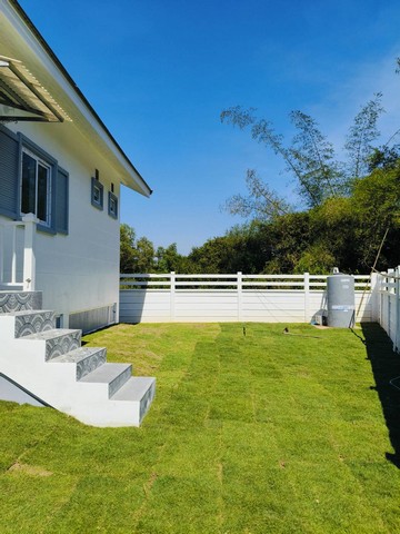 [ขาย] บ้านเดี่ยว 1 ชั้น หลังสุดซอย | ปราจีนบุรี | 166 ตร.ว. | 2 ห้องนอน | สุดเงียบ | 3.69 ล้าน รูปที่ 1