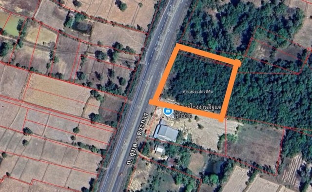 ที่ดินสวยทำเลทองติดถนนใหญ่​   ต.ขุหลุ อ.ตระการ​พืชผล​ จ.อุบล​ราชธานี​  รูปที่ 1