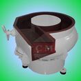   เครื่องขัดผิวโลหะแบบเขย่า (มีสะพานแยกชิ้นงาน) (Vibratory finishing machine with Separator) 