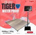 เครื่องชั่งตั้งพื้นขนาดใหญ่กันน้ำ TI-01S ความละเอียด100กรัม  ขนาดแท่นชั่ง 100x100cm ฐานสแตนเลส(หัวไม่กันน้ำ)