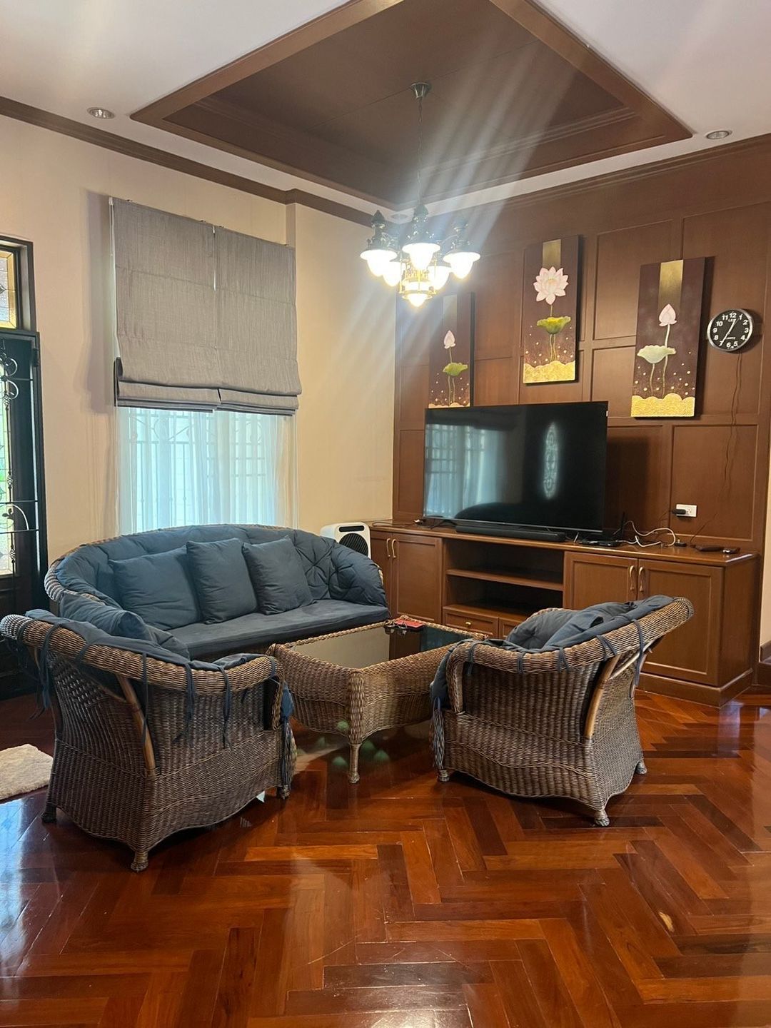 คุ้มสุดๆ 91 ตรว. ขาย 5.5 ล. บ้านสวยใกล้ตัวเมือง #บ้านฟ้าหลวง #ต้นเปา #สันกำแพง บ้านเนื้อที่กว้าง บรรยากาศดี ร่มรื่น #หิ้วกระเป๋าเข้าอยู่ได้ รูปที่ 1